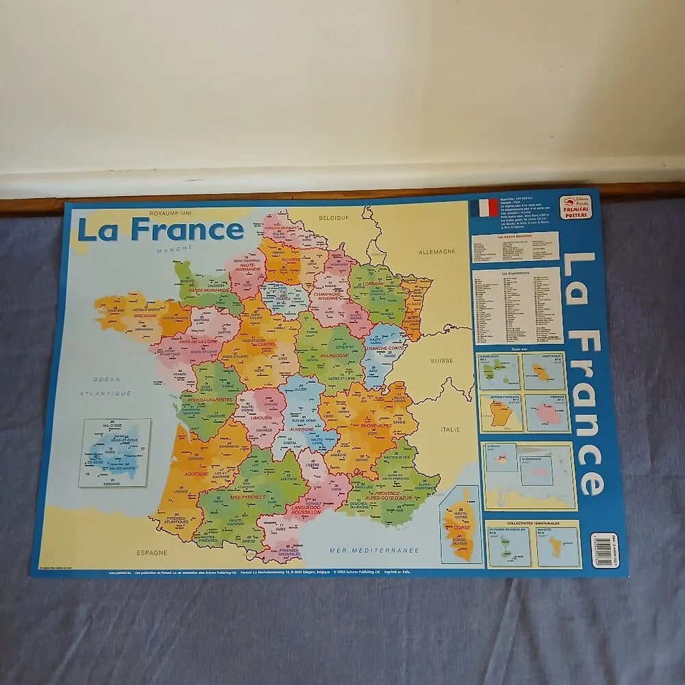 Learning French Educational Posters 30